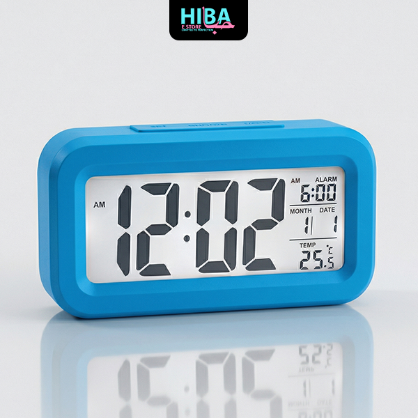 Smart Digital LED Alarm Clock With Date & Temperature