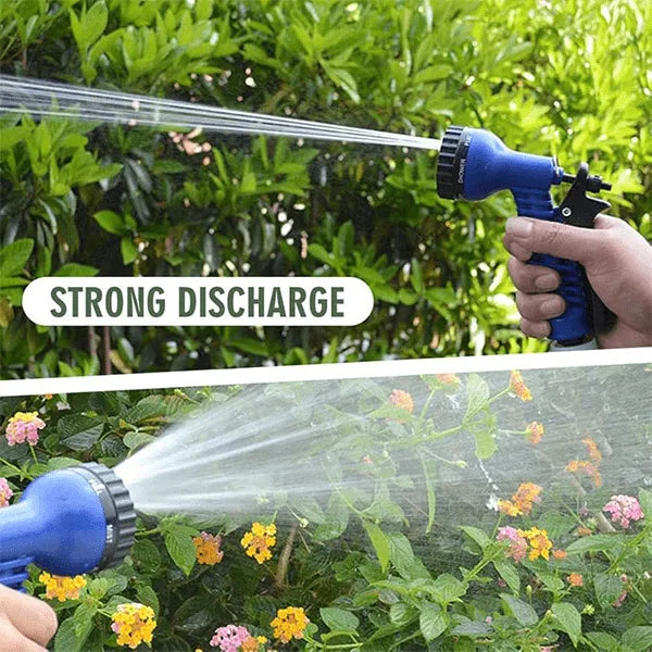 50ft Magic Expandable Hose Pipe with 8-Mode Spray Gun