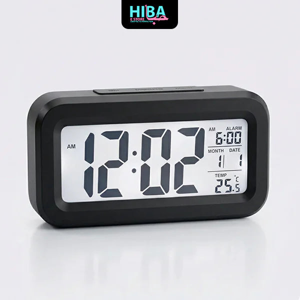Smart Digital LED Alarm Clock With Date & Temperature