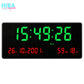 Smart LED Wall Clock Large Display with Date & Temperature – (JH-3608)