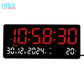Modern LED Digital Clock for Wall & Table – Alarm, Calendar & Brightness Control (JH-3609)