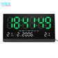Large LED Digital Wall Clock – Big Display Clock with Date & Temperature (JH-8025)