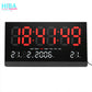 Large LED Digital Wall Clock – Big Display Clock with Date & Temperature (JH-8025)