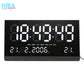 Large LED Digital Wall Clock – Big Display Clock with Date & Temperature (JH-8025)